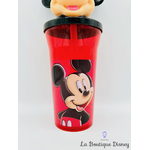 gobelet-paille-mickey-mouse-portrait-disneyland-paris-disney-plastique-rouge-verre-relief-3D-6