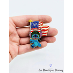Pin-Stitch-Flag-Helmet-Veteran's-Day-Holiday-Edition-limitée-500-Disney-Shopping-2005-drapeau-américain-42327