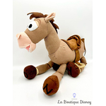peluche-pile-poil-cheval-marron-toy-story-disney-store-écusson-4