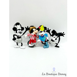 Ornements Mickey à travers les âges Set 1/3 Disney Store 2018 boule suspension Noël