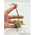 ornement-noel-étoile-rose-de-vents-paillettes-disneyland-paris-20ème-anniversaire-disney-boule-suspension-2