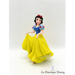 Figurine résine Belle La belle et la bête Disneyland Paris Disney princesse  paillettes robe jaune 12 cm