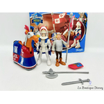 figurines-merlin-enchanteur-chevalier-cheval-disney-heroes-famosa-vintage-0