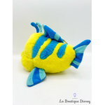 peluche-polochon-poisson-la-petite-sirene-disney-vintage-jaune-bleu-1