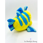 peluche-polochon-poisson-la-petite-sirene-disney-vintage-jaune-bleu-5