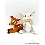 peluches-bambi-panpan-disney-vintage-lapin-gris-faon-marron-2