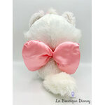 Peluche Marie Big Feet Disney Parks Disneyland Les Aristochats chat blanc 29 cm
