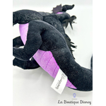 peluche-dragon-maléfique-disneyland-paris-disney-la-belle-au-bois-dormant-noir-violet-4