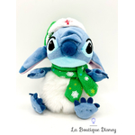 peluche-stitch-boule-de-neige-noel-disneyland-paris-disney-bonnet-vert-1