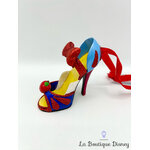 Ornement Noël Mini Chaussure Blanche Neige décorative Disney Parks 2016 Disneyland Snow White Runway Shoe boule suspension