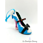 Ornement Noël Mini Chaussure Alice décorative Disney Parks 2015 Disneyland Alice au pays des Merveilles Runway Shoe boule suspension