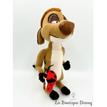 peluche-timon-insecte-disneyland-paris-disney-le-roi-lion-suricate-marron-coccinelle-0