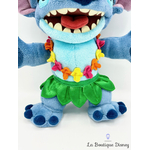 peluche-stitch-hawaii-disneyland-paris-disney-monstre-bleu-couronne-fleur-feuilles-0