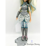 Poupée Ever After High Darling Charming Dragon Games bleu argent 28 cm