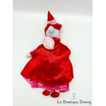 peluche-flora-fée-rouge-rose-la-belle-au-bois-dormant-disney-store-écusson-0