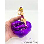 ornement-noel-fée-clochette-coeur-violet-disneyland-disney-boule-suspesnion-1