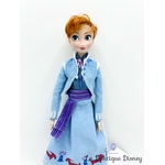 Poupée Anna Olafs Frozen Adventure Disney Store 2018 tenue bleue 30 cm