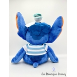 Peluche Stitch Canard Marin Disneyland Paris 2024 Disney tee shirt rayures 36 cm
