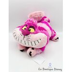 peluche-chat-cheshire-disney-store-écusson-alice-au-pays-des-merveilles-chat-rose-rayures-2