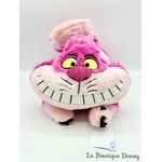 peluche-chat-cheshire-disney-store-écusson-alice-au-pays-des-merveilles-chat-rose-rayures-1