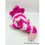 peluche-chat-cheshire-disney-store-écusson-alice-au-pays-des-merveilles-chat-rose-rayures-5