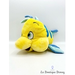 peluche-polochon-disneyland-paris-disney-la-petite-sirène-poisson-jaune-bleu-1