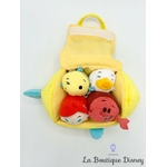 Peluche Set Polochon Bag Tsum Tsum Flounder Disney Store 2016 La Petite Sirène Ariel Eureka Sebastien