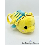 Peluche Set Polochon Bag Tsum Tsum Flounder Disney Store 2016 La Petite Sirène Ariel Eureka Sebastien