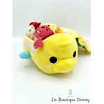 Peluche Set Polochon Bag Tsum Tsum Flounder Disney Store 2016 La Petite Sirène Ariel Eureka Sebastien