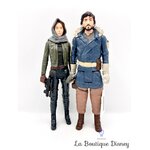 Poupées Figurines Cassian Andor Jyn Erso Rogue One Star Wars Hasbro 2016