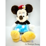 peluche-minnie-mouse-rétro-vintage-poils-longs-disney-parks-disneyland-bleu-fleur (2)