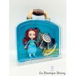 Ensemble de jeu Coffret Mini Poupée Mérida Rebelle Animators Collection Disney Store valise