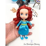 Ensemble de jeu Coffret Mini Poupée Mérida Rebelle Animators Collection Disney Store valise