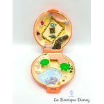 Polly Pocket Bluebird 1989 Tammy's Palm Tree Island coquillage orange