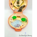 Polly Pocket Bluebird 1989 Tammys Palm Tree Island coquillage orange