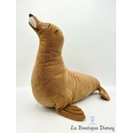Peluche Rudder Le monde de Dory Disney Store écusson otarie marron 38 cm (6)