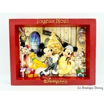 cadre-decoration-mickey-minnie-noel-disneyland-disney-3D-rouge (2)