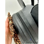 Sac à dos Loungefly Minnie Mouse Bell of the Ball Bronze Disney Parks 2019 sequins noir