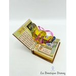 Ornement Noël Sketchbook Sleeping Beauty Storybook musical Disney Store 2023 Living Magic boule suspension