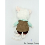 Peluche Loir Dormouse Mallymkun Disneyland Paris 2016 Disney  Alice de lAutre Côté du Miroir souris blanc 25 cm