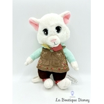 Peluche Loir Dormouse Mallymkun Disneyland Paris 2016 Disney  Alice de l'Autre Côté du Miroir souris blanc 25 cm