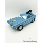 Jouet interactif Finn McMissile Cars 2 Disney Mattel 2021 voiture bleu sonore