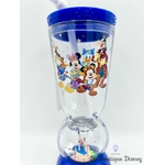 gobelet-paille-mickey-et-ses-amis-25-ème-anniversaire-disneyland-25-ans-disney-verre-plastique-chateau (4)