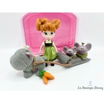 Ensemble de jeu Coffret Mini Poupée Anna La reine des neiges Animators Collection Disney Store valise