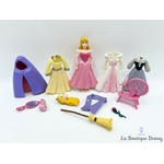 Figurine Fashion Polly Pocket Aurore La Belle au Bois Dormant Disneyland Disney Princess Fashion Set