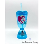 Gobelet-paille-Ariel-La-Petite-Sirène-Disneyland-Paris-Disney-verre-plastique-bleu (3)