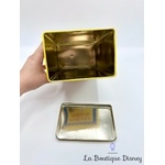 Boite-métal-Mickey-Minnie-Laiterie-Confitures-Disneyland-Paris-Disney-jaune-rétro-vintage (1)