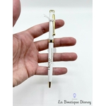Stylo-Les-Disney-Hôtels-Disneyland-Paris-crayon-métal-blanc (3)