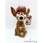 Peluche-Pedro-La-Belle-et-le-Clochard-Disney-Store-2011-chien-marron-écusson-23-cm (2)