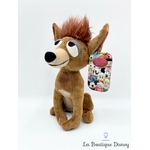 Peluche-Pedro-La-Belle-et-le-Clochard-Disney-Store-2011-chien-marron-écusson-23-cm (3)